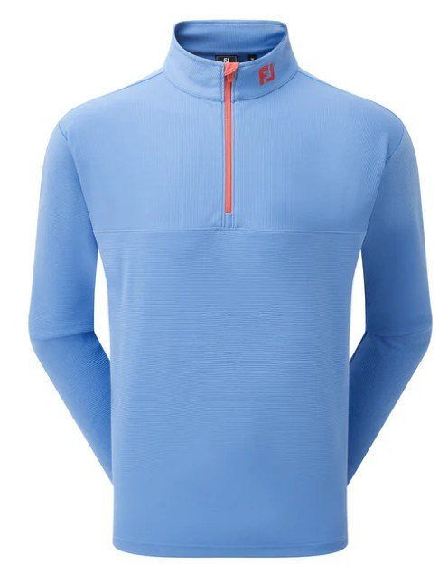 FootJoy Angled Ottoman Chill-Out men's sweatshirt, coastal blue