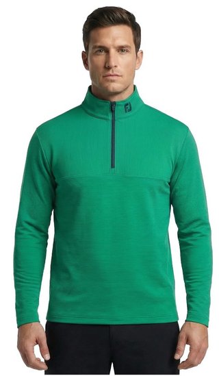 FootJoy Angled Ottoman Chill-Out men's sweatshirt, field green