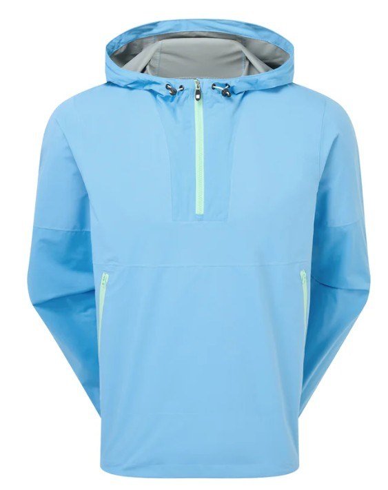 FootJoy HydroLite X Hoodie men's jacket, deep reef/sea glass