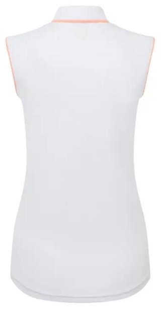 FootJoy Sleeveless women's polo, white