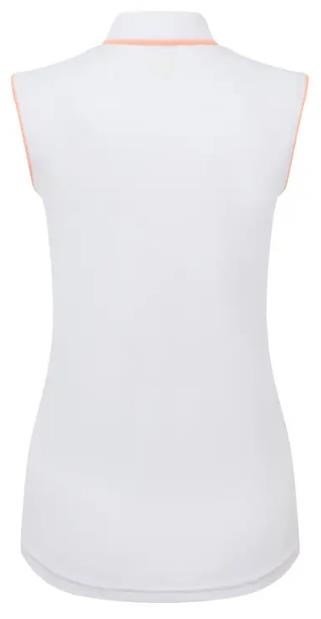 FootJoy Sleeveless women's polo, white