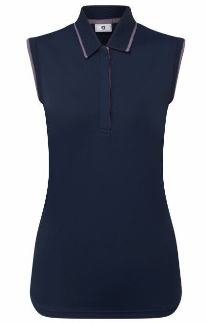 FootJoy Sleeveless women's polo, navy