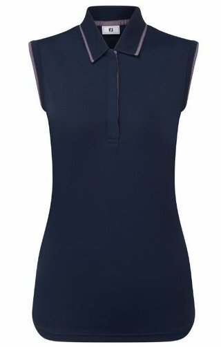 FootJoy Sleeveless women's polo, navy