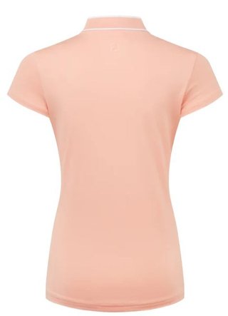 FootJoy Zip Blade women's polo, desert peach