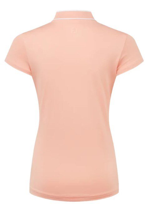 FootJoy Zip Blade women's polo, desert peach