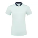 FootJoy Zip Blade ladies polo, glacial blue