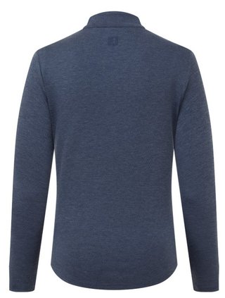 FootJoy 1/4 Zip Blade Collar Midlayer ladies sweatshirt, navy/dusty violet/glacial blue