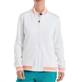 FootJoy Track ladies jacket, white/desert peach