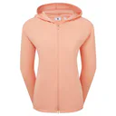 FootJoy Full-Zip Ottoman Hoodie women's sweatshirt, desert peach