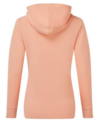 FootJoy Full-Zip Ottoman Hoodie women's sweatshirt, desert peach