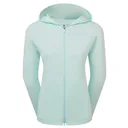 FootJoy Full-Zip Ottoman Hoodie women's sweatshirt, glacial blue
