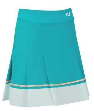 FootJoy Pleated ladies skort, tile blue/glacial blue