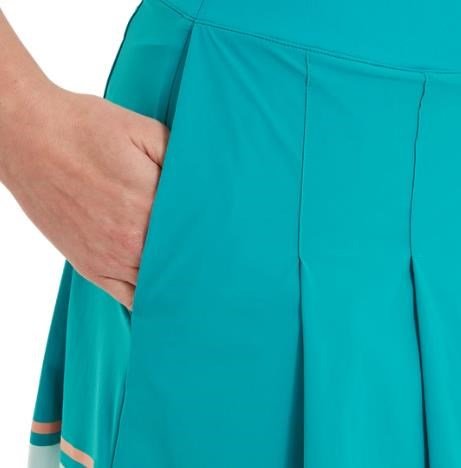 FootJoy Pleated ladies skort, tile blue/glacial blue