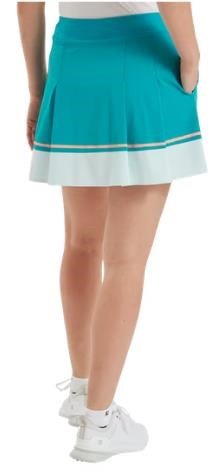 FootJoy Pleated ladies skort, tile blue/glacial blue