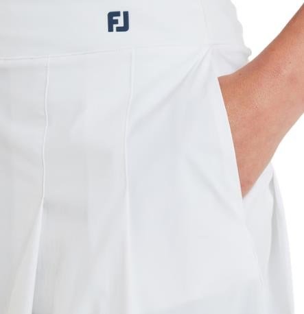 FootJoy Pleated women's skort, white/navy