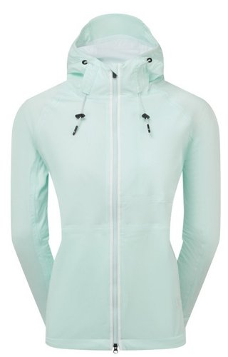 FootJoy HydroKnit women's jacket, glacial blue/white