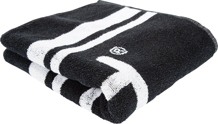 JuCad golf towel XXL Pro 50x100 cm towel, black