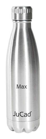 JuCad Stainless Steel Insulated Bottle, customisable