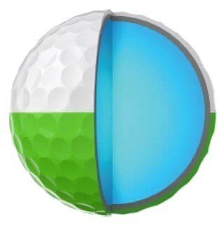Srixon Q-Star Tour Divide golf balls, yellow/red