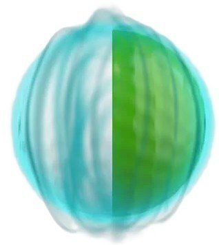 Srixon Q-Star Tour Divide golf balls, white/lime