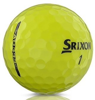 Srixon AD333 golf balls, yellow