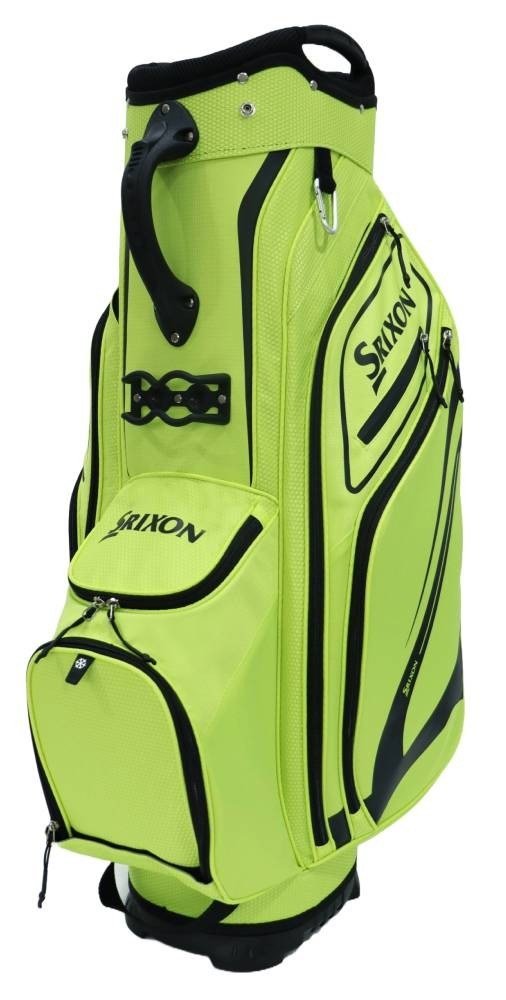 Srixon Friday cart bag, yellow/black