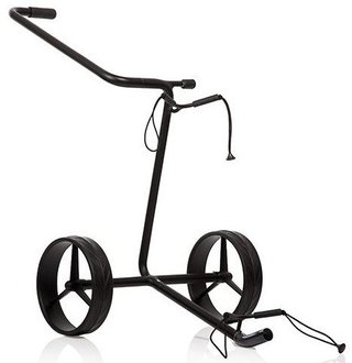 JuStar Black 2-Wheeled manual trolley, matt black finish
