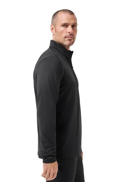 Travis Mathew Heater Pro 1/4Zip men's sweatshirt, black