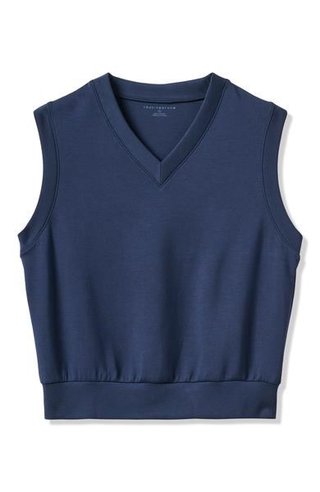Travis Mathew Skyloft Soft women's vest, navy blazer