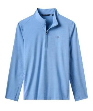 Travis Mathew Heater Pro 1/4Zip men's sweatshirt, pacific coast