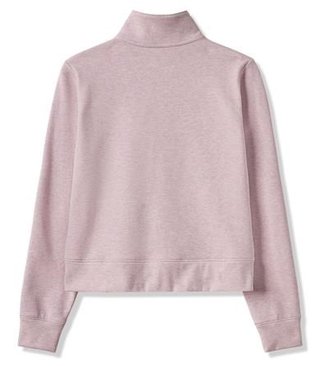 Travis Mathew Cloud Fleece Half-Zip women's sweatshirt, heather violet ice