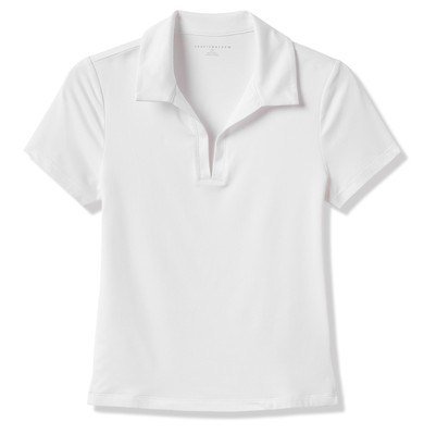 Travis Mathew Skyloft Light women's polo, white