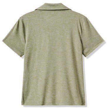 Travis Mathew Skyloft Light ladies polo, heather oil green