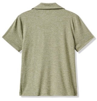 Travis Mathew Skyloft Light ladies polo, heather oil green