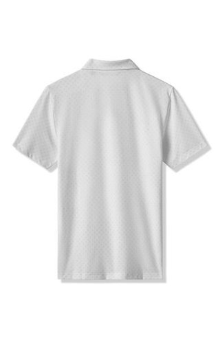 Travis Mathew Featherweight Salt Breeze men's polo, white