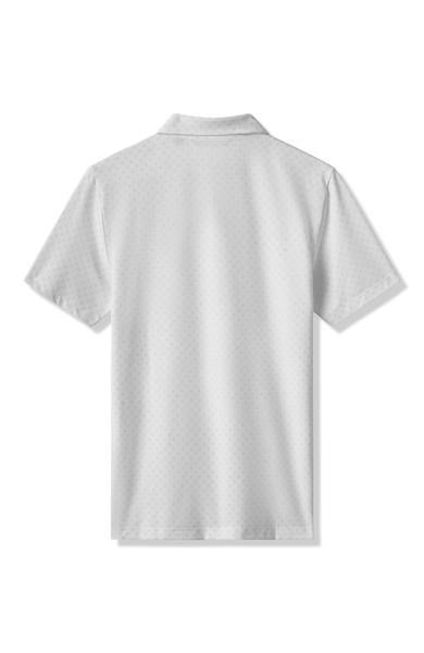 Travis Mathew Featherweight Salt Breeze men's polo, white