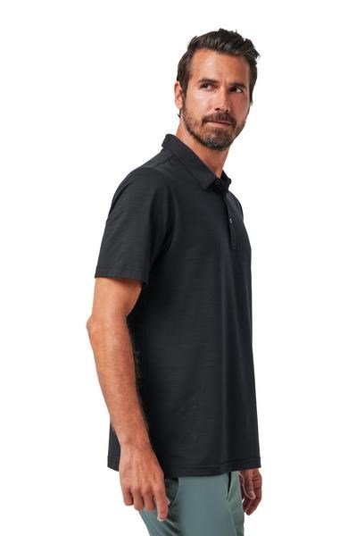 Travis Mathew The Heater men's polo, black