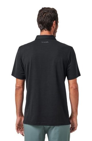 Travis Mathew The Heater men's polo, black