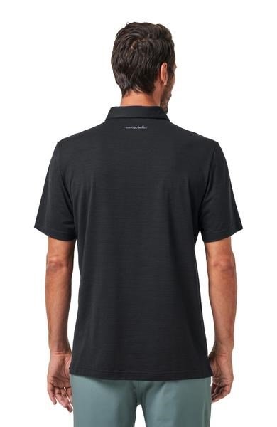 Travis Mathew The Heater men's polo, black