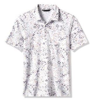 Travis Mathew Featherweight Chill men's polo, white