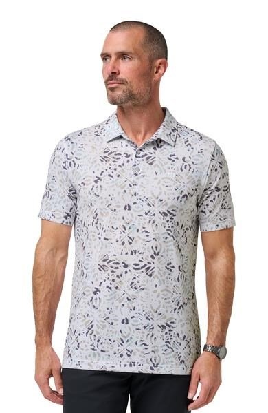Travis Mathew Featherweight Chill men's polo, white