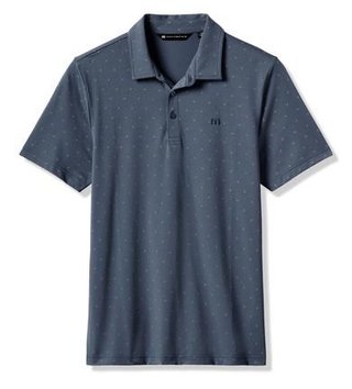 Travis Mathew Performance Jersey Wave men's polo, bering sea