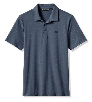 Travis Mathew Performance Jersey Wave men's polo, bering sea