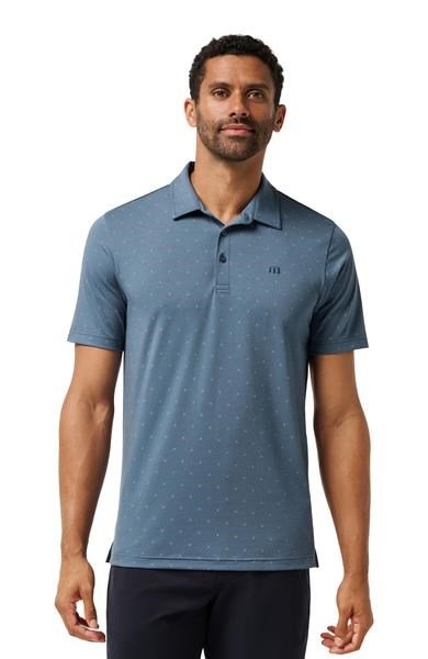 Travis Mathew Performance Jersey Wave men's polo, bering sea