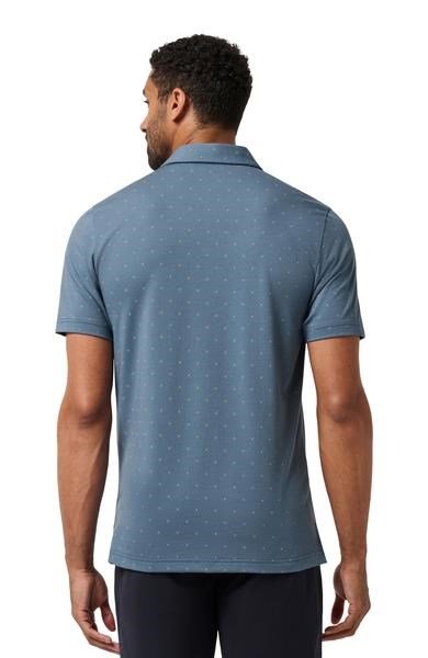 Travis Mathew Performance Jersey Wave men's polo, bering sea