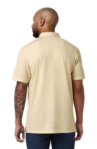 Travis Mathew Featherweight Views men's polo, pear sorbet