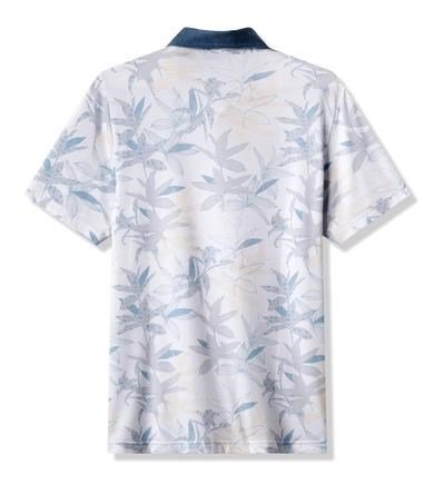 Travis Mathew Featherweight Drift men's polo, white