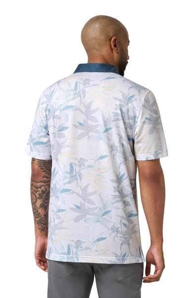 Travis Mathew Featherweight Drift men's polo, white