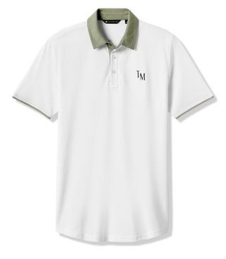 Travis Mathew AB Energy men's polo, white