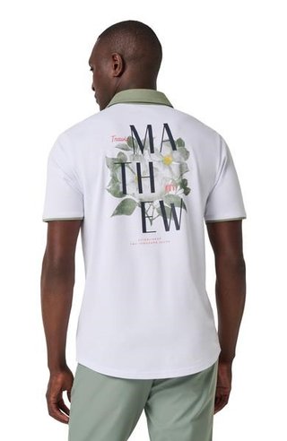Travis Mathew AB Energy men's polo, white